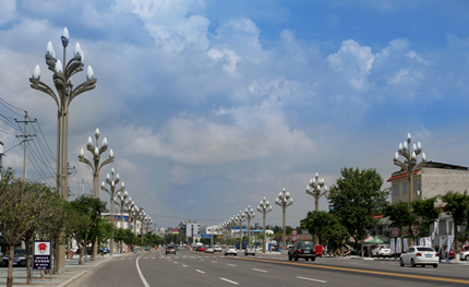 四川德陽(yáng)——“玉蘭”燈